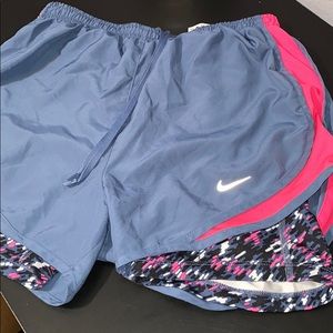 Dri-fit Nike shorts with built in tights
